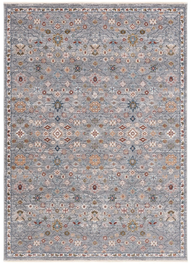 Safavieh Lauren Ralph Heriz Medallion Area Rug Power Loomed Polyester Blend for Living Rooms 5'-0" x 8'-0" LRL1402F-5