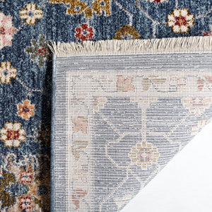 Safavieh Lauren Ralph Heriz Persian Medallion Polyester Area Rug for Living Dining Rooms 6'-0" x 9'-2" LRL1402N-6