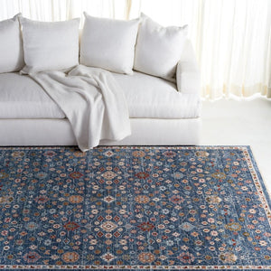 Safavieh Lauren Ralph Heriz Persian Medallion Polyester Area Rug for Living Dining Rooms 6'-0" x 9'-2" LRL1402N-6