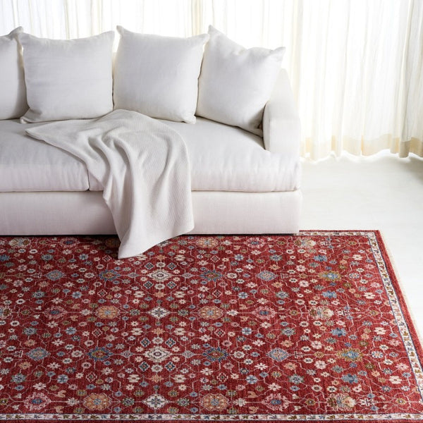 Safavieh Lauren Ralph Heriz Power-Loomed Polyester Area Rug for Formal Living Spaces 6'-0" x 9'-2" LRL1402Q-6