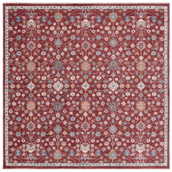 Safavieh Lauren Ralph Heriz Power-Loomed Polyester Area Rug for Formal Living Spaces 6'-7" x 6'-7" Square LRL1402Q-7SQ