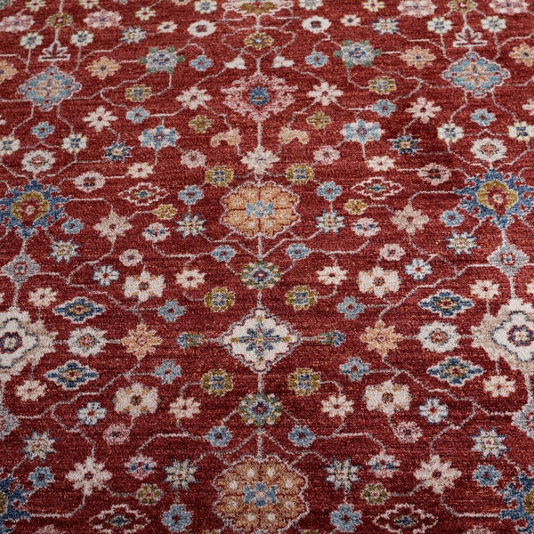 Safavieh Lauren Ralph Heriz Power-Loomed Polyester Area Rug for Formal Living Spaces 6'-7" x 6'-7" Square LRL1402Q-7SQ