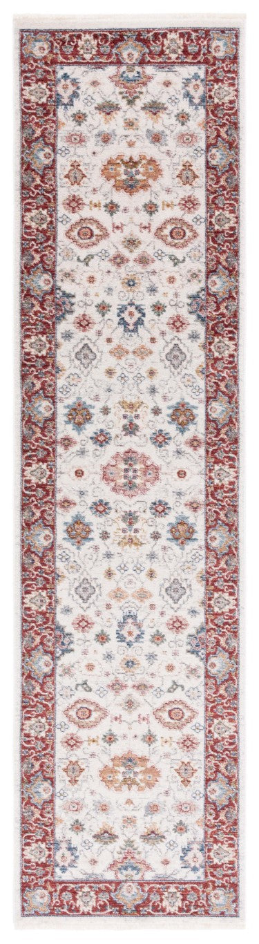 Safavieh Lauren Ralph Traditional Power Loomed Area Rug in Polyester Cotton Blend for Large Rooms 2'-0" x 8'-0" LRL1403A-28