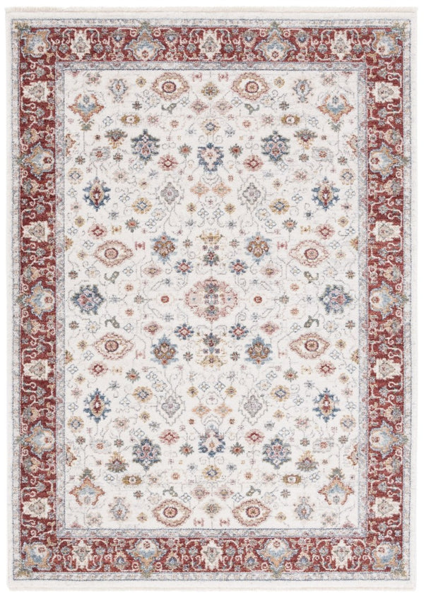Safavieh Lauren Ralph Traditional Power Loomed Area Rug in Polyester Cotton Blend for Large Rooms 4'-0" x 6'-0" LRL1403A-4