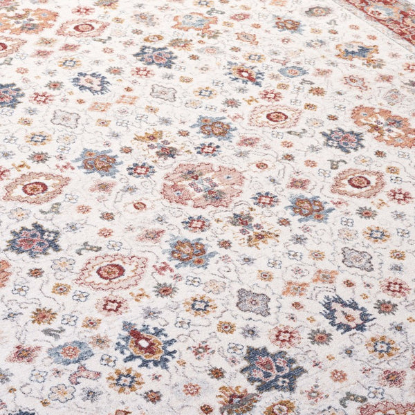 Safavieh Lauren Ralph Traditional Power Loomed Area Rug in Polyester Cotton Blend for Large Rooms 8'-0" x 10'-0" LRL1403A-8