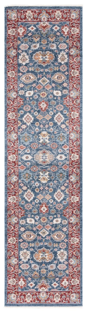 Safavieh Lauren Ralph Power-Loomed Polyester Cotton Blend Traditional Area Rug for Living Room 2'-0" x 8'-0" LRL1403M-28