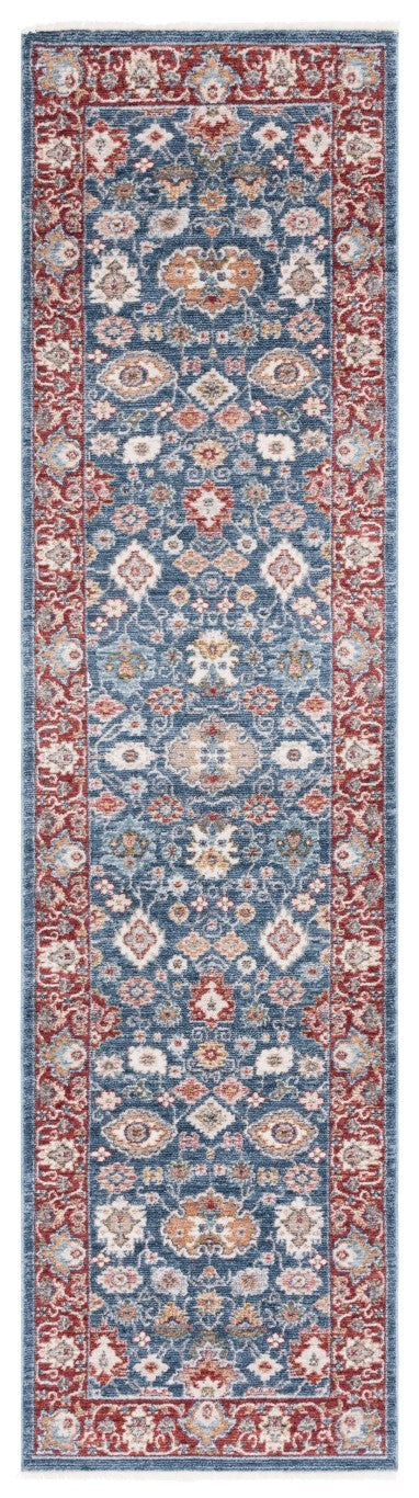 Safavieh Lauren Ralph Power-Loomed Polyester Cotton Blend Traditional Area Rug for Living Room 2'-0" x 8'-0" LRL1403M-28
