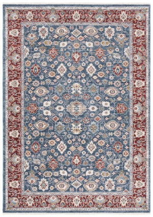Safavieh Lauren Ralph Power-Loomed Polyester Cotton Blend Traditional Area Rug for Living Room 4'-0" x 6'-0" LRL1403M-4
