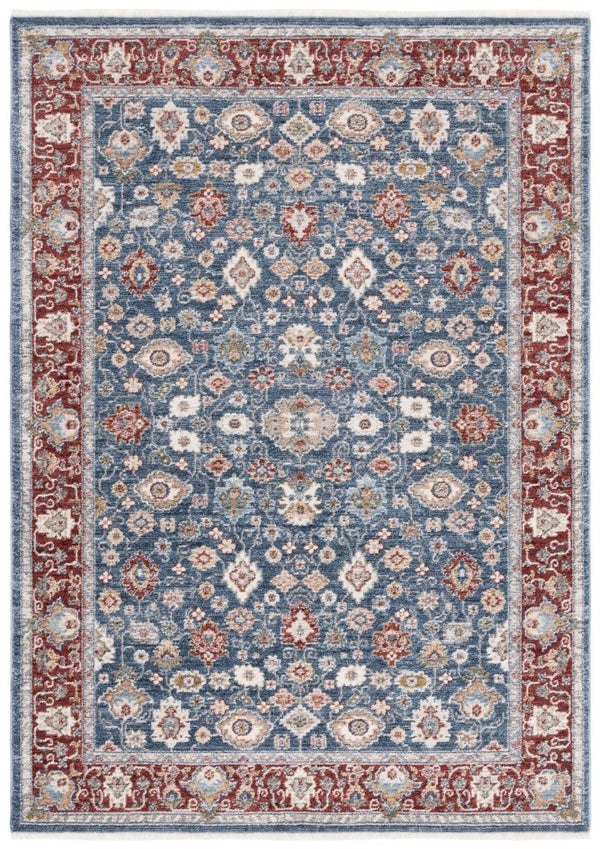 Safavieh Lauren Ralph Power-Loomed Polyester Cotton Blend Traditional Area Rug for Living Room 4'-0" x 6'-0" LRL1403M-4