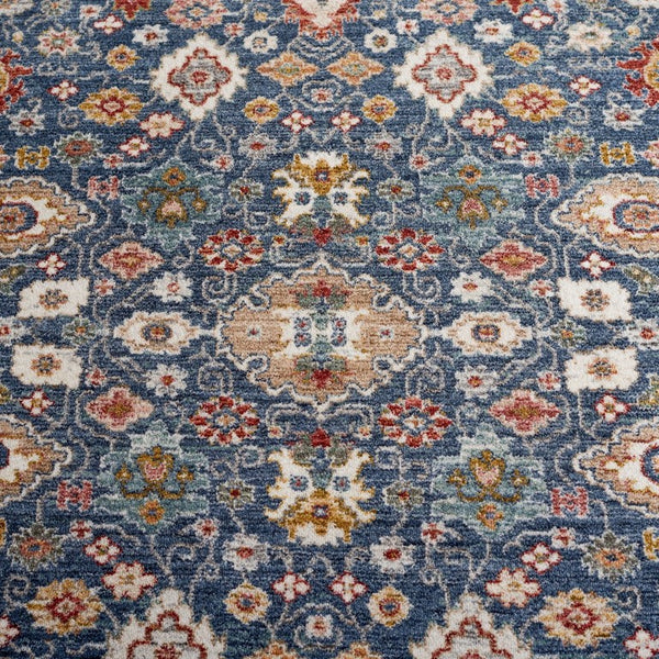 Safavieh Lauren Ralph Power-Loomed Polyester Cotton Blend Traditional Area Rug for Living Room 4'-0" x 6'-0" LRL1403M-4
