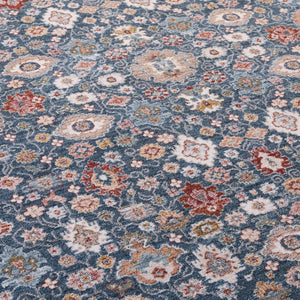 Safavieh Lauren Ralph Power-Loomed Polyester Cotton Blend Traditional Area Rug for Living Room 5'-0" x 8'-0" LRL1403M-5