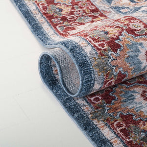 Safavieh Lauren Ralph Power-Loomed Polyester Cotton Blend Traditional Area Rug for Living Room 9'-0" x 12'-6" LRL1403M-9