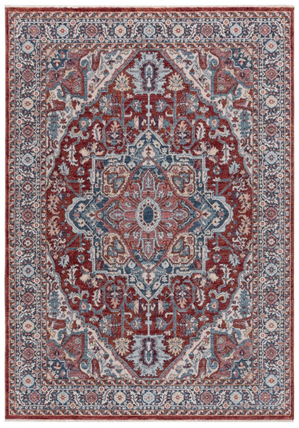Safavieh Lrl Persian Inspired Area Rug Space Dyed Polyester Traditional Pattern for Living Rooms LRL1411P-5