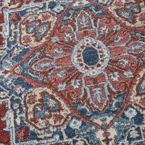 Safavieh Lrl Persian Inspired Area Rug Space Dyed Polyester Traditional Pattern for Living Rooms LRL1411P-5