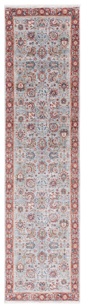 Safavieh Lrl Medallion Accent Rug Space-Dyed Polyester Traditional Floral for Entryways and Cozy Nooks 2'-0" x 8'-0" LRL1412F-28
