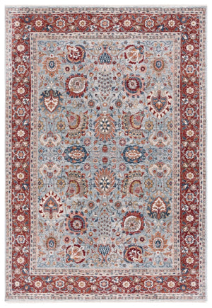 Safavieh Lrl Medallion Accent Rug Space-Dyed Polyester Traditional Floral for Entryways and Cozy Nooks 6'-0" x 9'-2" LRL1412F-6