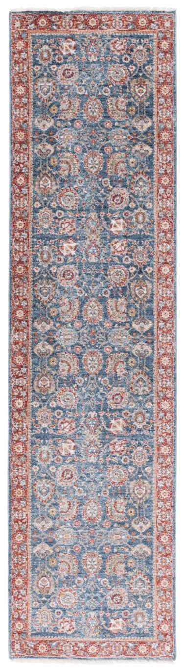 Safavieh Lrl Turkish Heritage Runner Rug Space Dyed Polyester Plush Pile Hallway Accent 2'-0" x 8'-0" LRL1412N-28