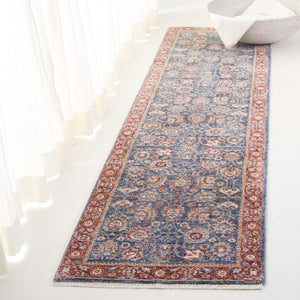 Safavieh Lrl Turkish Heritage Runner Rug Space Dyed Polyester Plush Pile Hallway Accent 2'-0" x 8'-0" LRL1412N-28