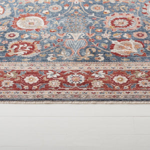 Safavieh Lrl Turkish Heritage Runner Rug Space Dyed Polyester Plush Pile Hallway Accent 6'-7" x 6'-7" (Square) LRL1412N-7SQ
