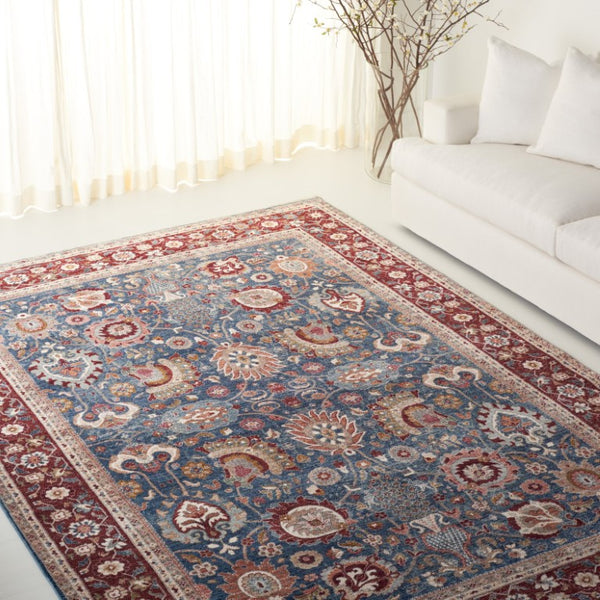 Safavieh Lrl Turkish Heritage Runner Rug Space Dyed Polyester Plush Pile Hallway Accent 8'-0" x 10'-2" LRL1412N-8