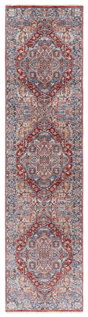 Safavieh Lrl Newtown Persian Floral Runner Spacedyed Polyester Hallway Rug Made in Turkey 2'-0" x 8'-0" LRL1413B-28