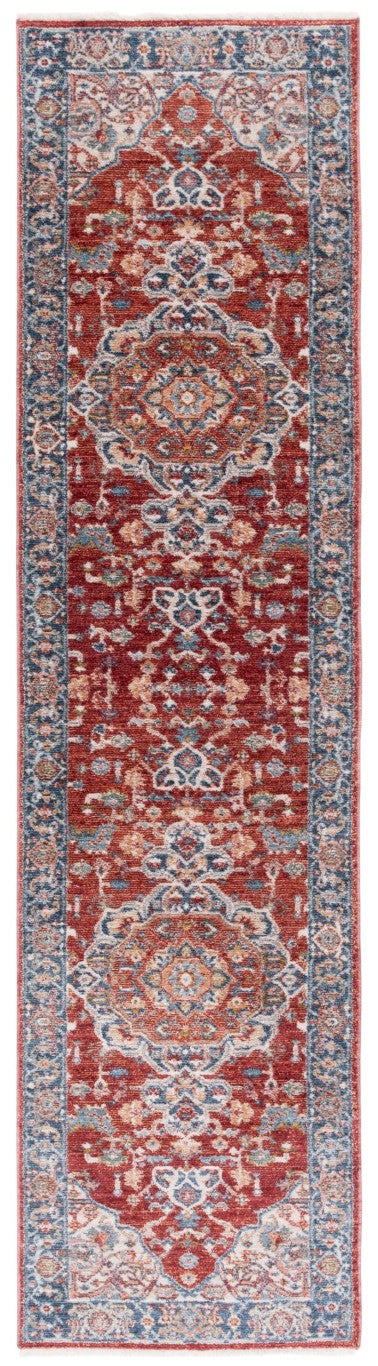 Safavieh Lrl Traditional Turkish Runner Rug Polyester Cotton Blend Hallway Accent Piece 2'-0" x 8'-0" LRL1414P-28