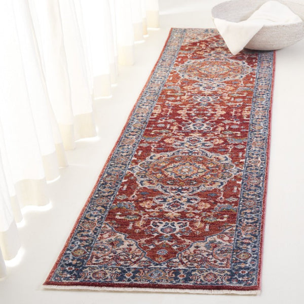 Safavieh Lrl Traditional Turkish Runner Rug Polyester Cotton Blend Hallway Accent Piece 2'-0" x 8'-0" LRL1414P-28