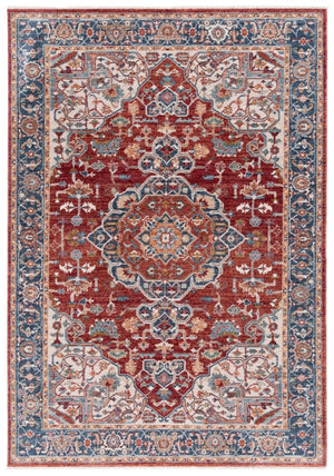 Safavieh Lrl Traditional Turkish Runner Rug Polyester Cotton Blend Hallway Accent Piece 5'-3" x 7'-6" LRL1414P-5