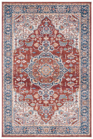 Safavieh Lrl Traditional Turkish Runner Rug Polyester Cotton Blend Hallway Accent Piece 5'-3" x 7'-6" LRL1414P-5