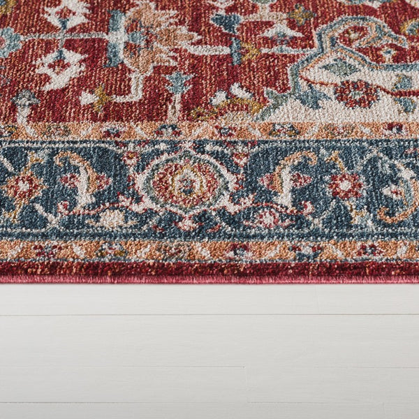 Safavieh Lrl Traditional Turkish Runner Rug Polyester Cotton Blend Hallway Accent Piece 8'-0" x 10'-2" LRL1414P-8