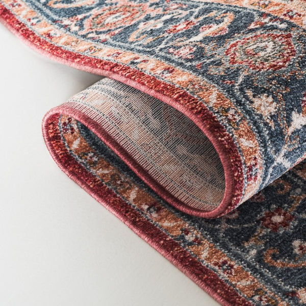 Safavieh Lrl Traditional Turkish Runner Rug Polyester Cotton Blend Hallway Accent Piece 8'-0" x 10'-2" LRL1414P-8