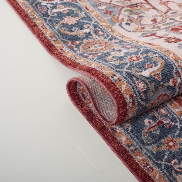 Safavieh Lrl Traditional Turkish Runner Rug Polyester Cotton Blend Hallway Accent Piece 8'-0" x 10'-2" LRL1414P-8