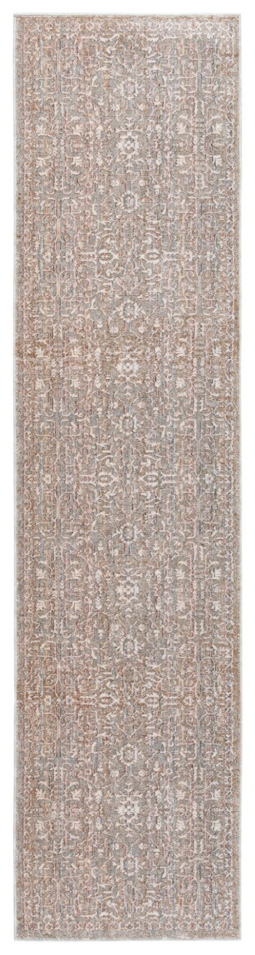 Safavieh Lauren Ralph Transitional Polyester Rug with Sage Ivory Tones for Living Room Floors 2'-0" x 8'-0" LRL1540W-28