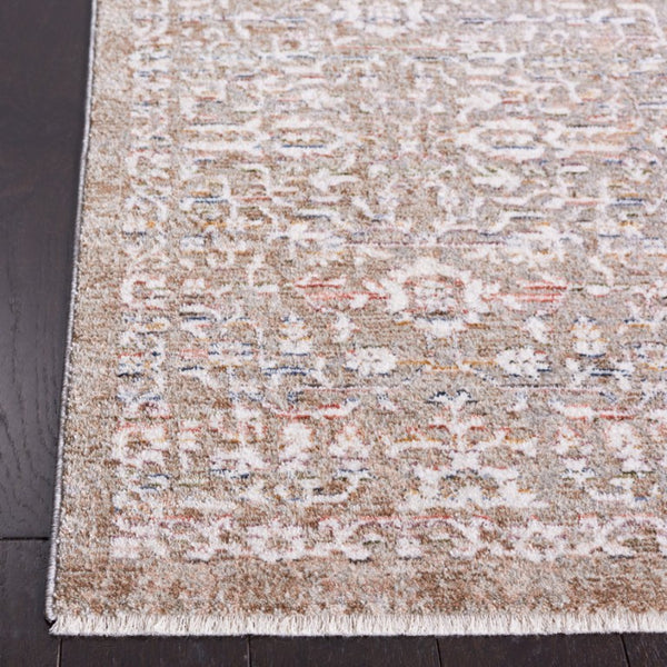 Safavieh Lauren Ralph Transitional Polyester Rug with Sage Ivory Tones for Living Room Floors 8'-0" x 10'-0" LRL1540W-8
