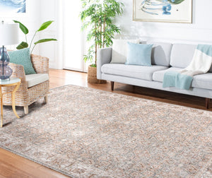 Safavieh Lauren Ralph Transitional Octo Area Rug Power Loomed Polyester for Living Spaces 8'-0" x 10'-0" LRL1543A-8