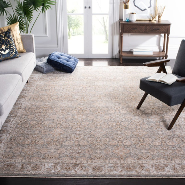 Safavieh Lauren Ralph Transitional Octo Area Rug Power Loomed Polyester for Living Spaces 8'-0" x 10'-0" LRL1543A-8