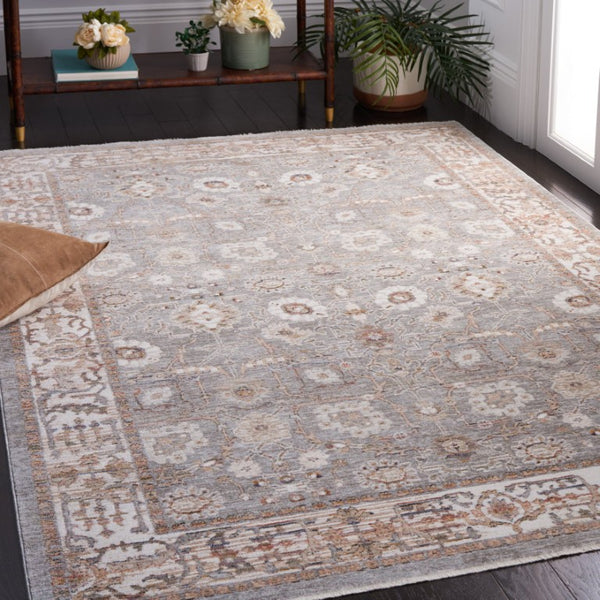 Safavieh Lauren Ralph Solid Polyester Runner Rug for Entryways Neutral Earthy Tones Low Pile 5'-3" x 7'-6" LRL1544A-5