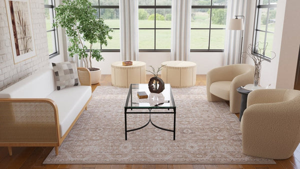Safavieh Lauren Ralph Trouvaille Power-Loomed Turkish Runner Rug for Hallways and Entryways 9'-0" x 12'-0" LRL1563B-9