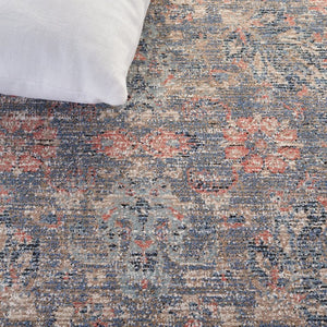 Safavieh Lauren Ralph Power-Loomed Transitional Area Rug in Polyester Cotton Blend for Large Rooms 10'-0" x 14'-0" LRL1600N-10