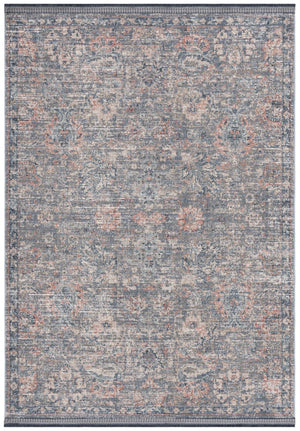 Safavieh Lauren Ralph Power-Loomed Transitional Area Rug in Polyester Cotton Blend for Large Rooms 6'-0" x 9'-2" LRL1600N-6