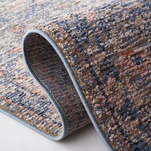 Safavieh Lauren Ralph Power-Loomed Transitional Area Rug in Polyester Cotton Blend for Large Rooms 6'-0" x 9'-2" LRL1600N-6