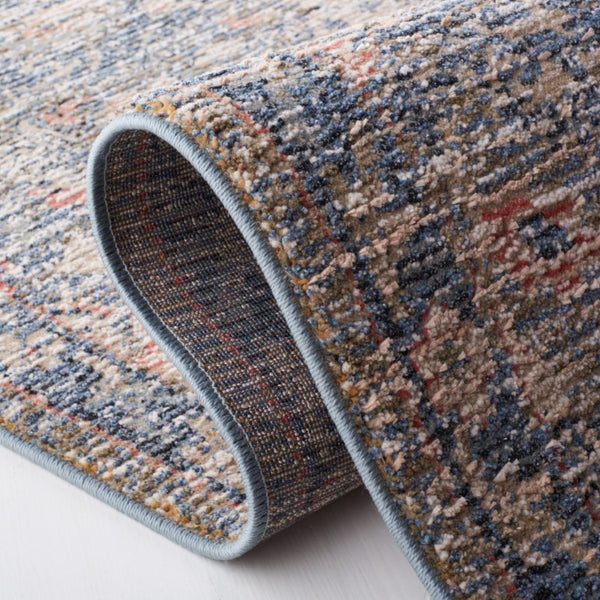 Safavieh Lauren Ralph Power-Loomed Transitional Area Rug in Polyester Cotton Blend for Large Rooms 6'-0" x 9'-2" LRL1600N-6