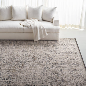 Safavieh Lauren Ralph Power-Loomed Traditional Area Rug Polyester Cotton Blend for Living Rooms 10'-0" x 14'-0" LRL1604A-10