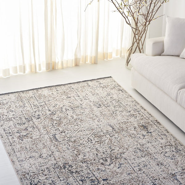 Safavieh Lauren Ralph Power-Loomed Traditional Area Rug Polyester Cotton Blend for Living Rooms 6'-0" x 9'-2" LRL1604A-6