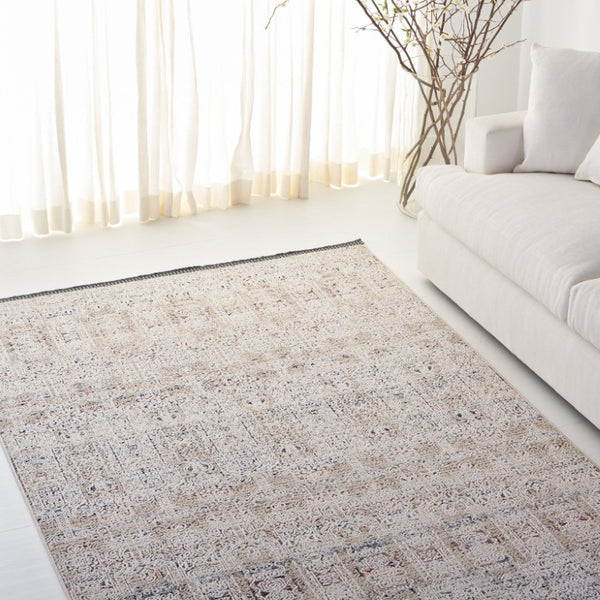 Safavieh Lauren Ralph Transitional Area Rug Ivory Olive Plush Pile Living Room 6'-0" x 9'-2" LRL1606A-6