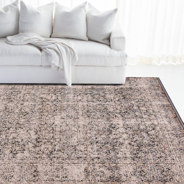 Safavieh Lauren Ralph Power-Loomed Ivory Navy Area Rug Formal Low Pile Living Room 10'-0" x 14'-0" LRL1608A-10