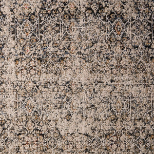 Safavieh Lauren Ralph Power-Loomed Ivory Navy Area Rug Formal Low Pile Living Room 10'-0" x 14'-0" LRL1608A-10