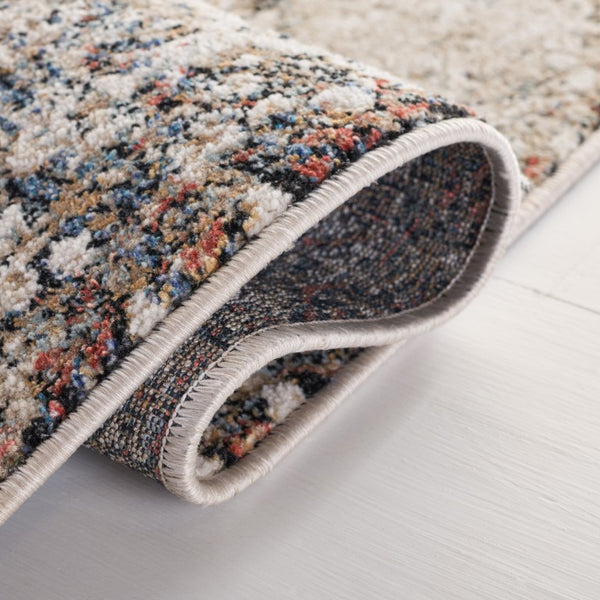 Safavieh Lauren Ralph Power-Loomed Ivory Navy Area Rug Formal Low Pile Living Room 10'-0" x 14'-0" LRL1608A-10