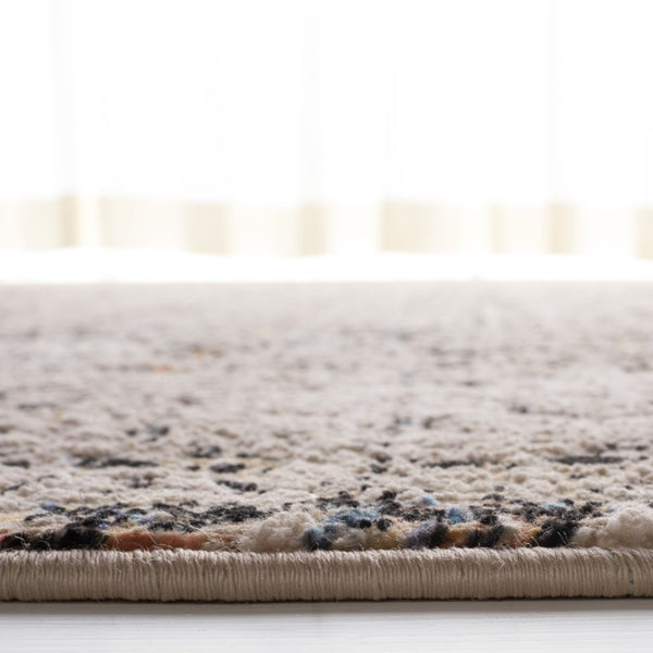 Safavieh Lauren Ralph Power-Loomed Ivory Navy Area Rug Formal Low Pile Living Room 6'-0" x 9'-2" LRL1608A-6