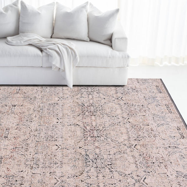 Safavieh Lauren Ralph Traditional Area Rug Power Loomed Polyester Blend for Living Spaces 10'-0" x 14'-0" LRL1610A-10